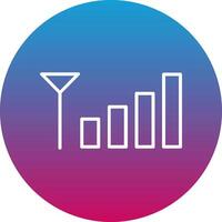 Signal Icon Design Symbol vector