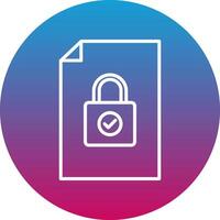 Lock Icon Design Symbol vector