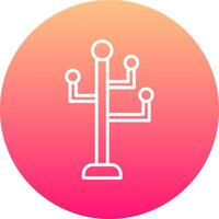 Coat Rack Icon Design Symbol vector