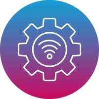 Setting Icon Design Symbol vector
