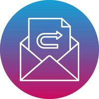 Reply Message Icon Design Symbol vector