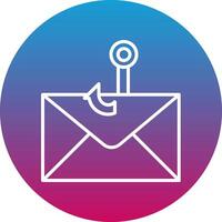 Phishing Icon Design Symbol vector