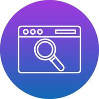 Search Icon Design Symbol vector