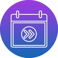 Tomorrow Icon Design Symbol vector