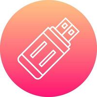 Usb Flash Drive Icon Design Symbol vector