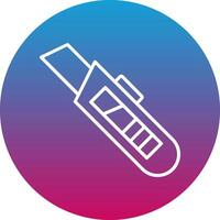 Utility Knife Icon Design Symbol vector