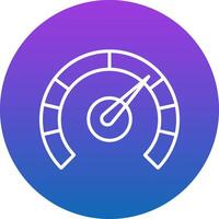 Speed Test Icon Design Symbol vector