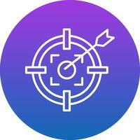 Target Icon Design Symbol vector