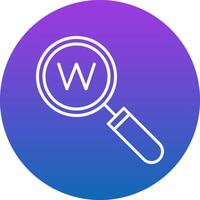 Keyword Icon Design Symbol vector