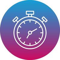 Timer Icon Design Symbol vector
