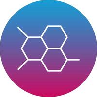 Molecular Icon Design Symbol vector