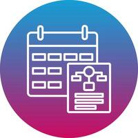 Project Icon Design Symbol vector
