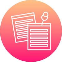 Sticky Notes Icon Design Symbol vector