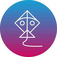Kite Icon Design Symbol vector