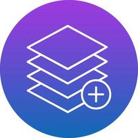 Layers Icon Design Symbol vector