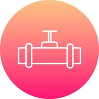 Pipe Icon Design Symbol vector