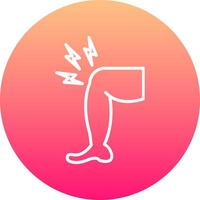 Pain Icon Design Symbol vector