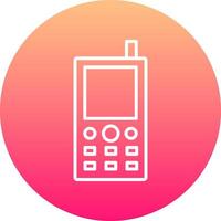 Mobile Phone Icon Design Symbol vector
