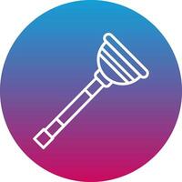 Plunger Icon Design Symbol vector