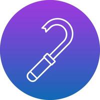 Pry Bar Icon Design Symbol vector