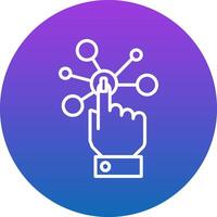 Interaction Icon Design Symbol vector