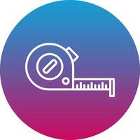 Measure Tape Icon Design Symbol vector