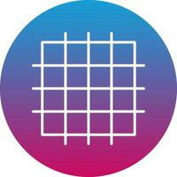 Grid Icon Design Symbol vector