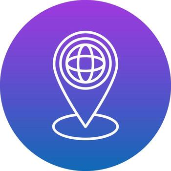 Geospatial Technology Icon Design Symbol vector