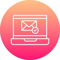 Mailing Icon Design Symbol vector