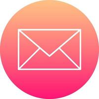 Mail Icon Design Symbol vector