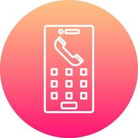 Keypad Icon Design Symbol vector