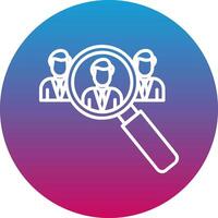 Hiring Icon Design Symbol vector