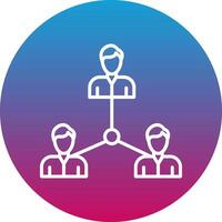 Hierarchy Icon Design Symbol vector