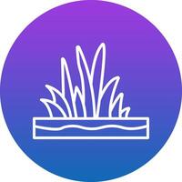 Grass Icon Design Symbol vector