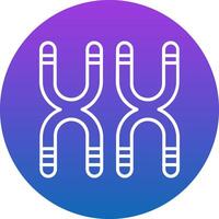 Chromosome Icon Design Symbol vector