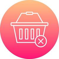 Cancel Icon Design Symbol vector