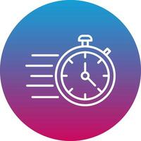 Fast Time Icon Design Symbol vector