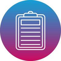 Brief Icon Design Symbol vector