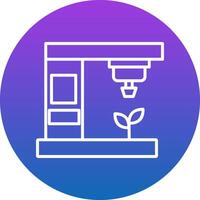 Bioprinter Icon Design Symbol vector