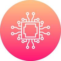 Cpu Icon Design Symbol vector