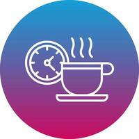 Coffee Break Icon Design Symbol vector