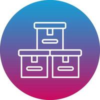 Box Icon Design Symbol vector