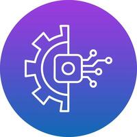 Automation Icon Design Symbol vector