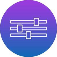 Adjustment Icon Design Symbol vector