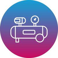 Air Compressor Icon Design Symbol vector