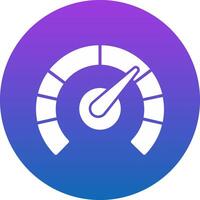 Speed Test Icon Design Symbol vector
