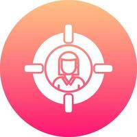 Target Icon Design Symbol vector
