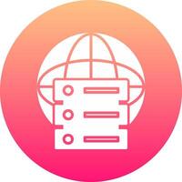 Server Icon Design Symbol vector