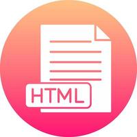 HTML Icon Design Symbol vector