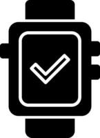Smartwatch Icon Design Symbol vector